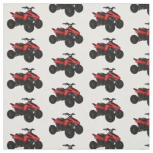 Tissu Illustration de Quad bike atv