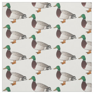 Tissu Illustration du canard de Majard