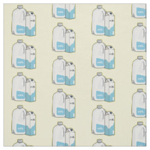 Tissu Illustration du lait