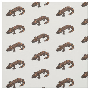 Tissu Illustration du monstre Gila