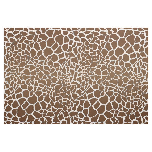 Tissu Impression de girafe (Fat Quarter)