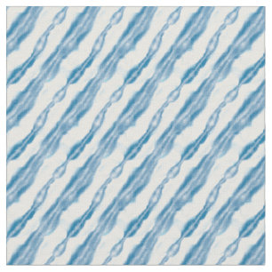 Tissu Impression de style Shibori japonais bleu à l'aqua