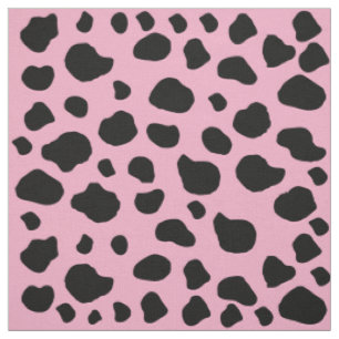 Tissu Impression de vache, Motif de vache, Spots de vach