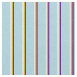Tissu Indigo, Goldenrod, Cyan clair & Bleu clair