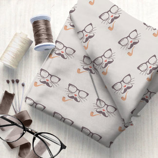 Tissu Intellectuel Félin Élégant #2 ID1073