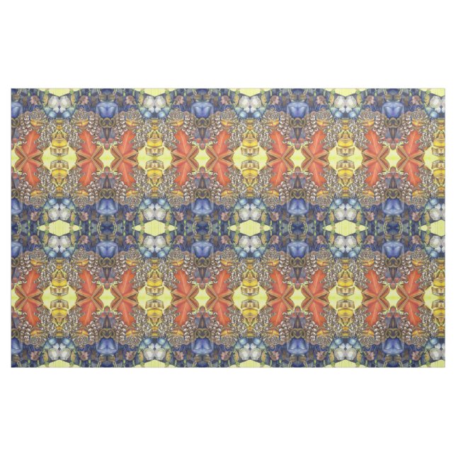 Tissu Intersection de l'espace et du commerce (Fat Quarter)