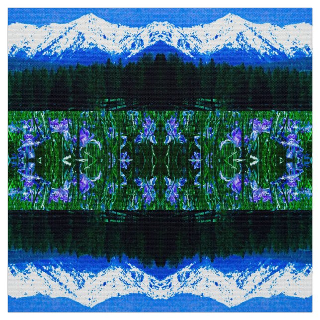 Tissu Iris Elk Horn (Échantillon)