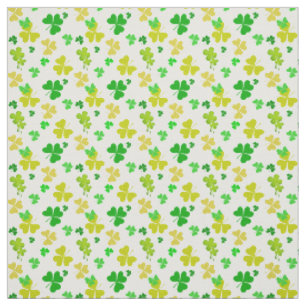 Tissu irlandais trois motif feuille