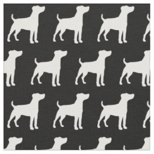 Tissu Jack Russell Terrier Silhouette Pet
