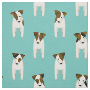 Tissu Jack Russell Terriers chiens mignons motif