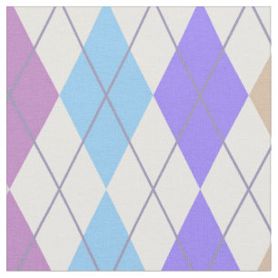 Tissu Jacquard vibre violet et blanc