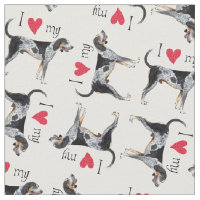 J'aime mon Coonhound de Bluetick