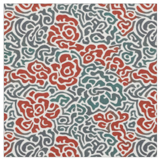 Tissu Japonais chinois traditionnel Motif
