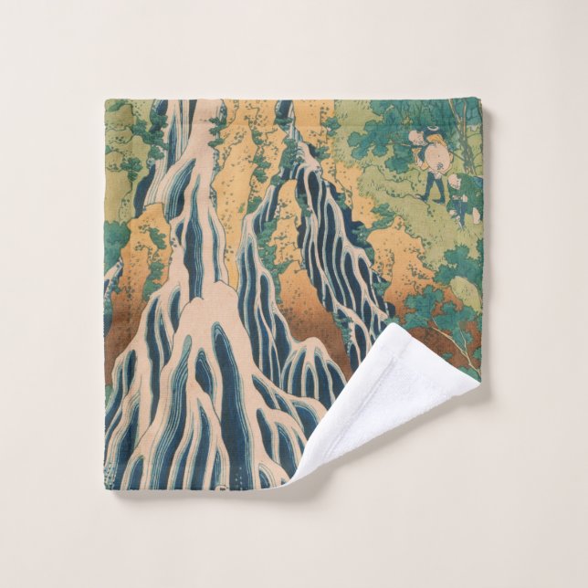Tissu japonais de lavage d'art (Gant de toilette)
