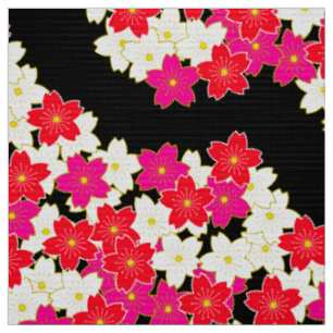 Tissu japonais de motif de kimono