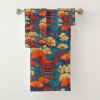Tissu japonais Kimono inspiré