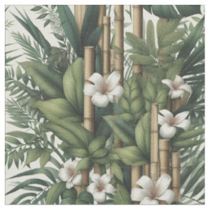 Tissu Jardins et bâtiments écologiques en harmonie