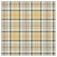 Jaune, bleu marine et plaid en ivoire