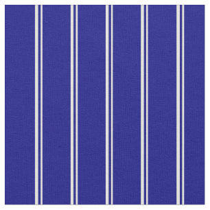 Tissu Jaune clair et bleu Motif des rayures