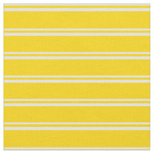 Tissu Jaune clair et jaune Motif de rayures