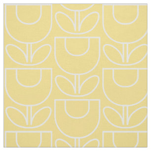 Tissu Jaune de tulipe de MCM