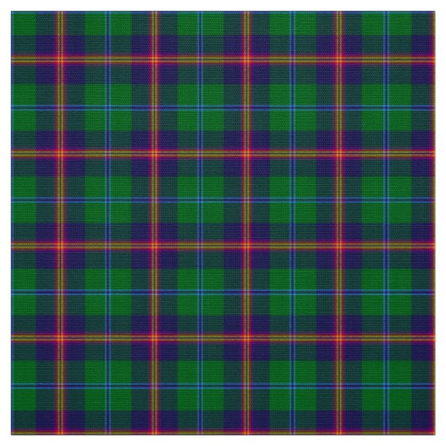 Tissu Jeune Tartan moderne (Échantillon)