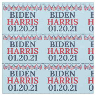Tissu Joe Biden Kamala Harris Fête de l'Inauguration