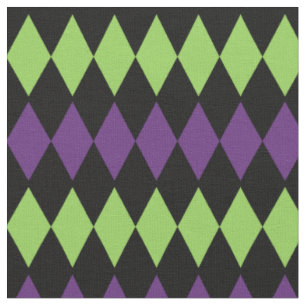 Tissu Joker de diamant sur le noir