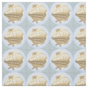 Tissu Joli coquillage