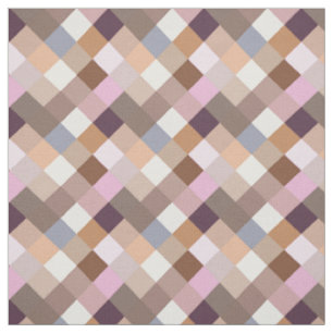 Tissu Jolie Provence Lavande Couleurs Mosaïque Motif
