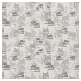 Tissu Journée canadienne de la faune