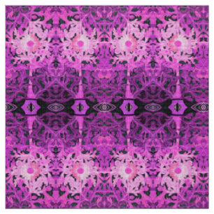 TISSU JOURNÉE PURPLE ROSE / MARGUERITE / MARGHERITA