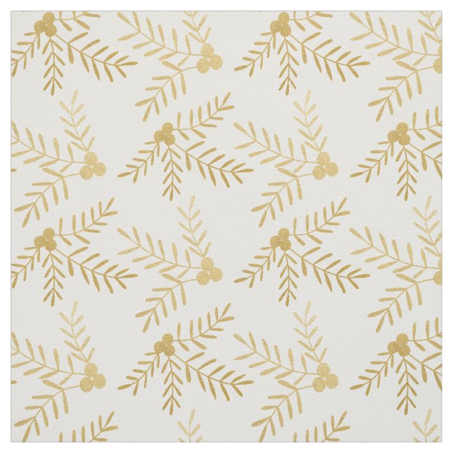 Tissu Joyeuses vacances (Échantillon)