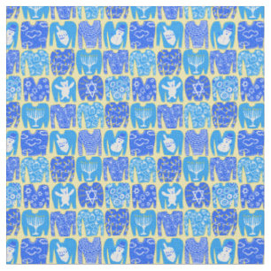 Tissu Joyeuses vacances Ugly Hannukah Sweater Motif