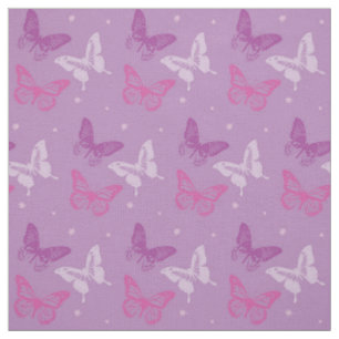 Tissu juif de papillon d'étoile de David