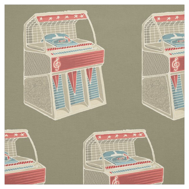 Tissu Juke-box (Échantillon)