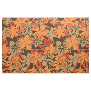 Tissu Kaanapali Camo Hawaiian Hibiscus Floral