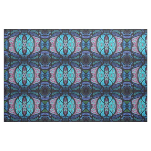 Tissu Kaléidoscope en verre (Fat Quarter)