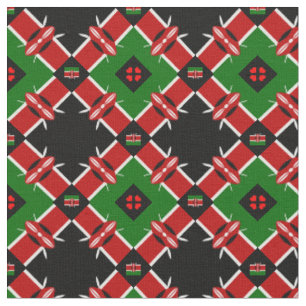 Tissu Kenya Flag & Kenya Trendy Fabric/fashion