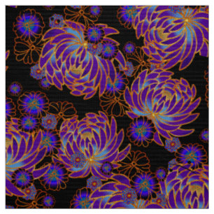 Tissu kimono motif japonais