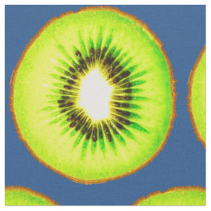 Tissu Kiwi Patterned