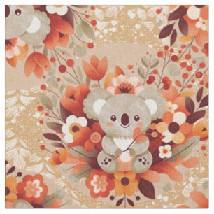 Tissu Koala Cuties