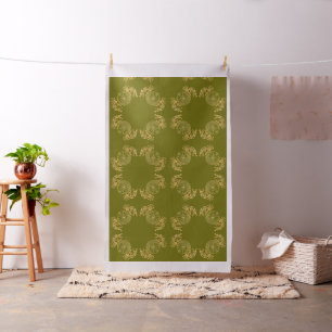 Tissu KOKOPELLI / L'HOMME DANS LE MAZE or + vos idées