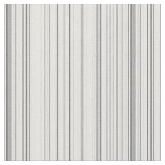 Tissu La copie de motif rayé barre le gris gris blanc
