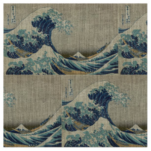 Tissu La Grande Vague