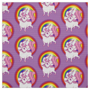 Tissu La licorne Frenchie