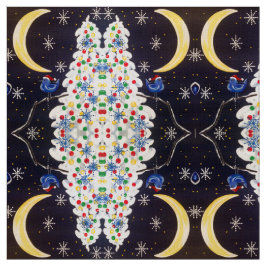 Tissu La Lune des Bluebird de Fête