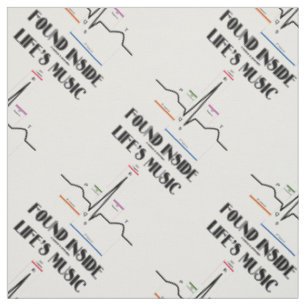 Tissu La musique de la vie à l'intérieur de l'électro