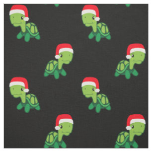 Tissu La Turque Maillée Animal Joyeux Noël Père Noël