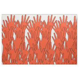 Tissu La vague rouge